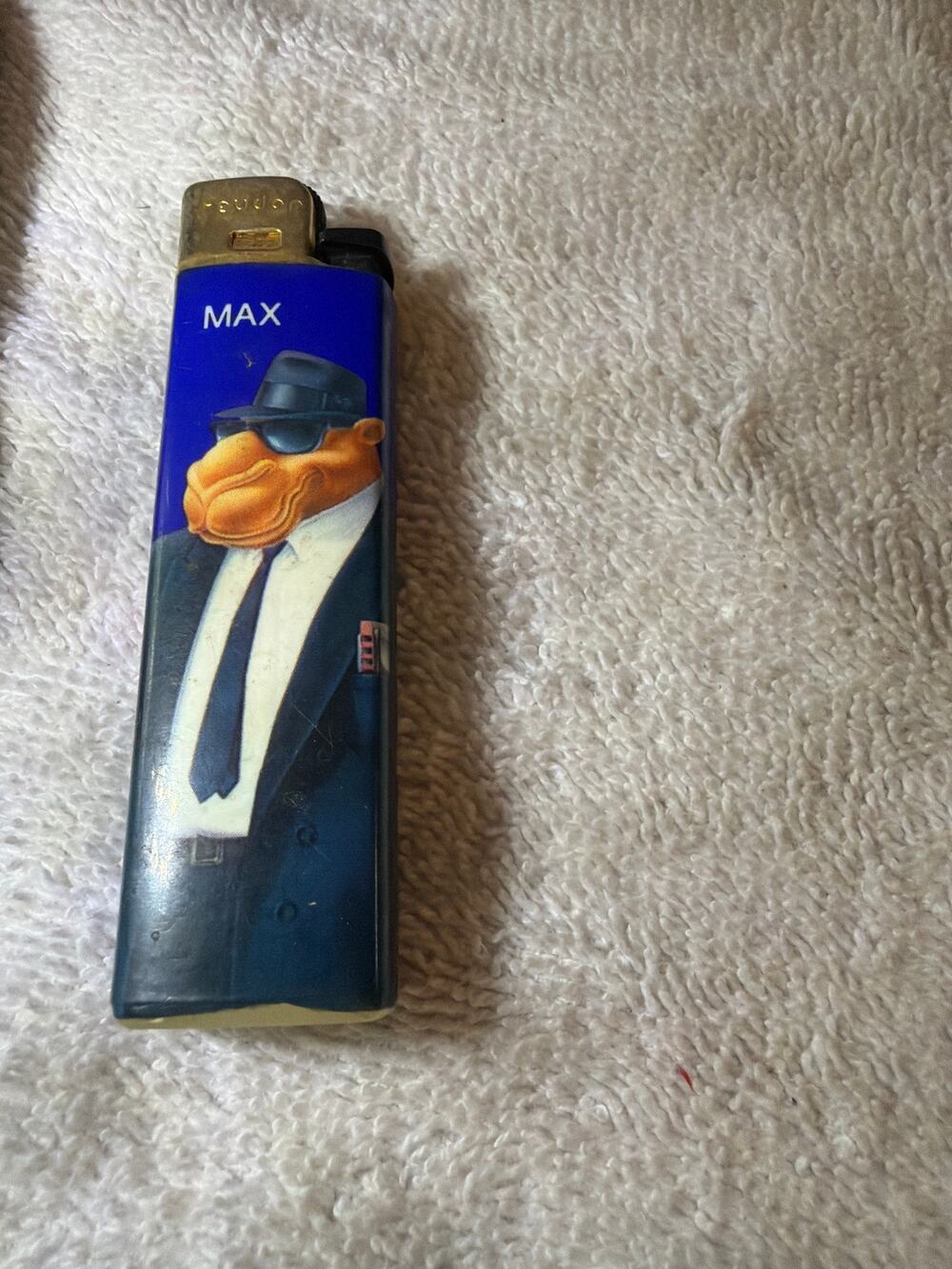 Vintage 1991 Joe Camel Max Feudor Lighter RJR Tobacco Advertising Collectible
